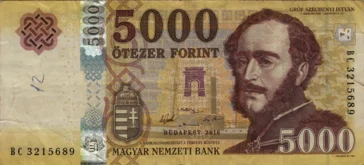 Preview 5000 Forint, 2016 reverse
