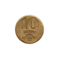 Preview 10 Forint, 1986 reverse