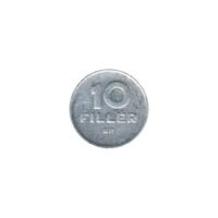 Preview 10 fillér, 1965 reverse