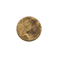 Preview 2 Forint, 1988 reverse
