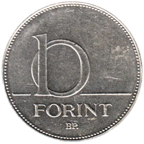 Preview 10 Forint, 2005 reverse