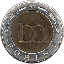 Preview 100 Forint, 2004 reverse