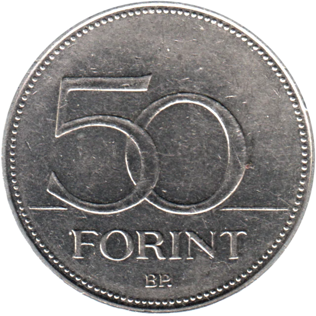 50 Forint, 2019 Reverse