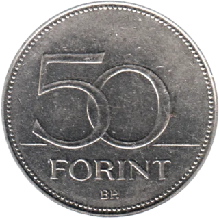 Preview 50 Forint, 2019 reverse