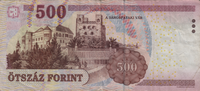 Preview 500 Forint, 2010 obverse