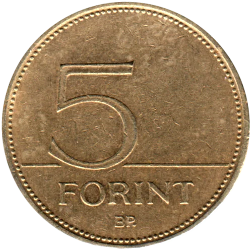 5 Forint, 1994 Reverse
