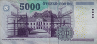 Preview 5000 Forint, 2010 obverse