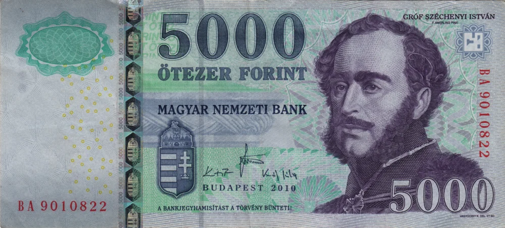 5000 Forint, 2010 Reverse