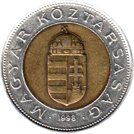100 Forint, 1998 Obverse