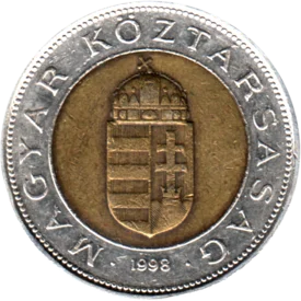 Preview 100 Forint, 1998 obverse