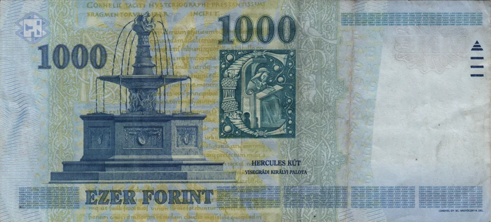 1000 Forint, 2005 Obverse