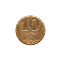 Preview 10 Forint, 1988 reverse