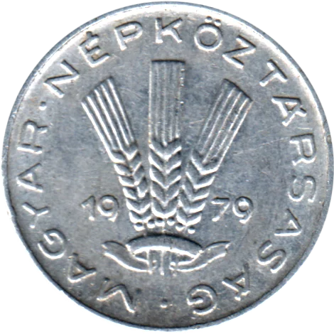 20 fillér, 1979 Obverse