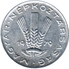 Preview 20 fillér, 1979 obverse