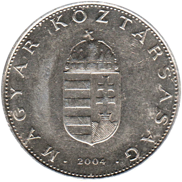 10 Forint, 2004 Obverse