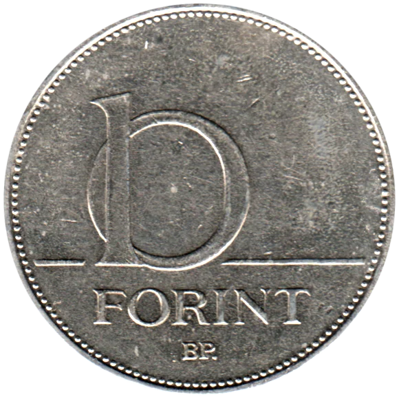10 Forint, 2004 Reverse