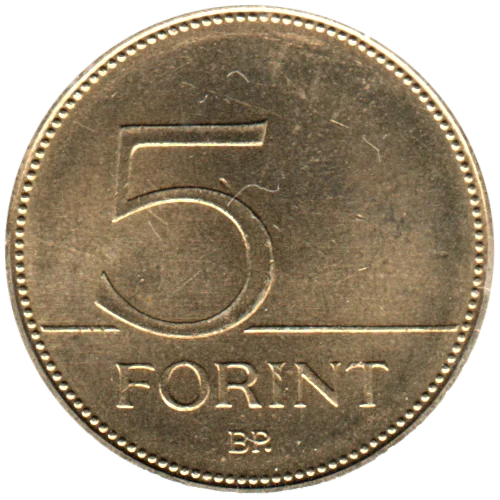 5 Forint, 2015 Reverse