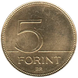 Preview 5 Forint, 2015 reverse