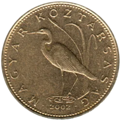 Preview 5 Forint, 2002 obverse