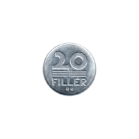 Preview 20 fillér, 1984 reverse