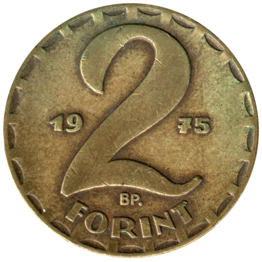 2 Forint, 1975 Reverse