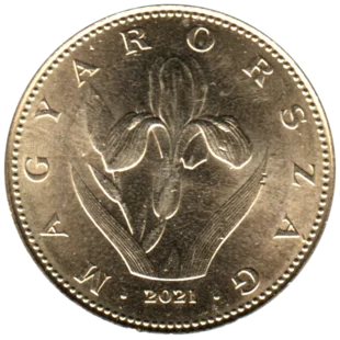 Preview 20 Forint, 2021 obverse