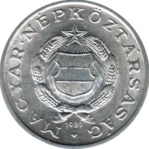1 Forint, 1989 Obverse