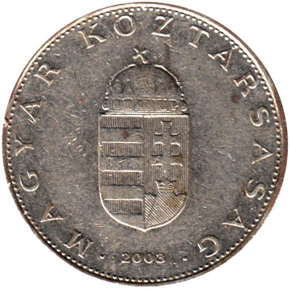 10 Forint, 2003 Obverse