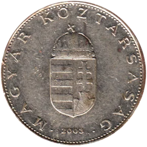 Preview 10 Forint, 2003 obverse