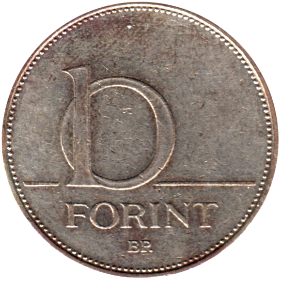 10 Forint, 2003 Reverse