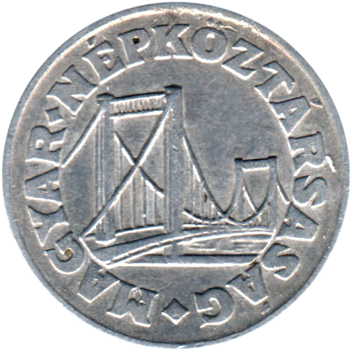 50 fillér, 1967 Obverse