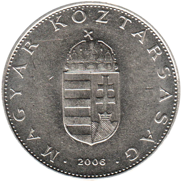 10 Forint, 2006 Obverse