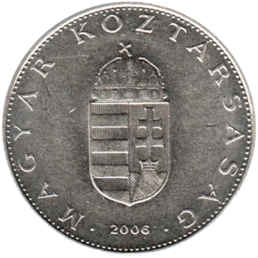 Preview 10 Forint, 2006 obverse