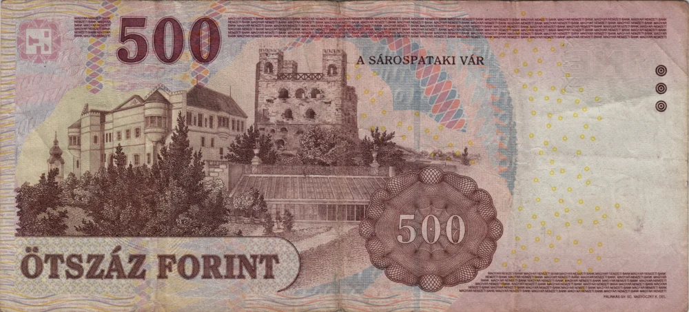 500 Forint, 2008 Obverse