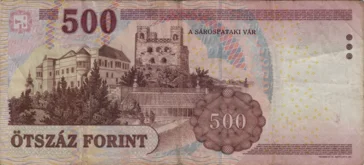 Preview 500 Forint, 2008 obverse
