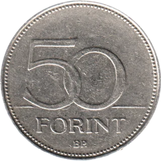 Preview 50 Forint, 1994 reverse