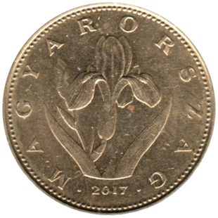 Preview 20 Forint, 2017 obverse