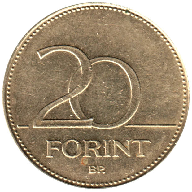 20 Forint, 2017 Reverse