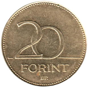 Preview 20 Forint, 2017 reverse