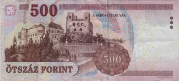 Preview 500 Forint, 2013 obverse