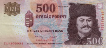 Preview 500 Forint, 2013 reverse