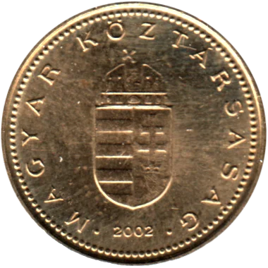 1 Forint, 2002 Obverse