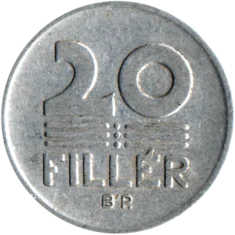 Preview 20 fillér, 1977 reverse