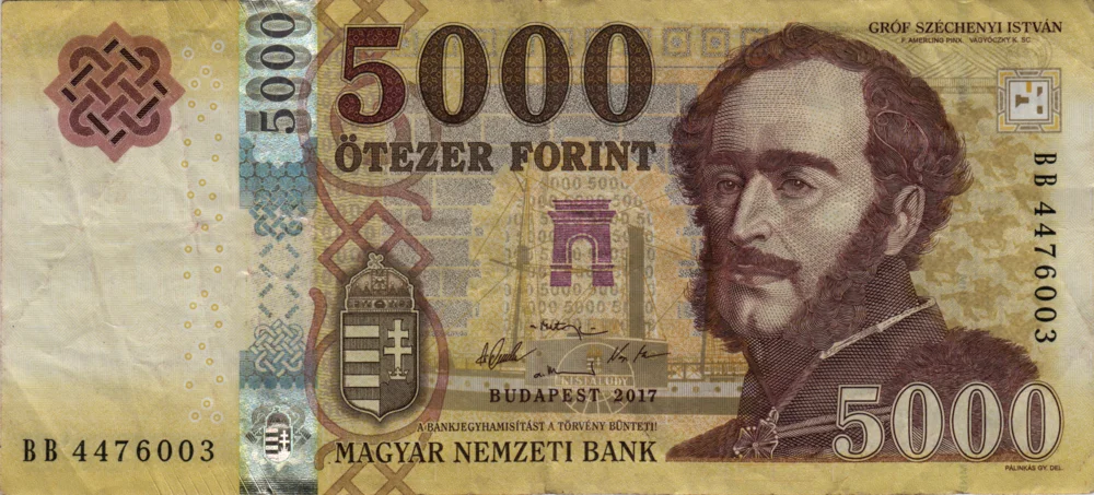 5000 Forint, 2017 Reverse