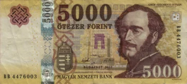 Preview 5000 Forint, 2017 reverse