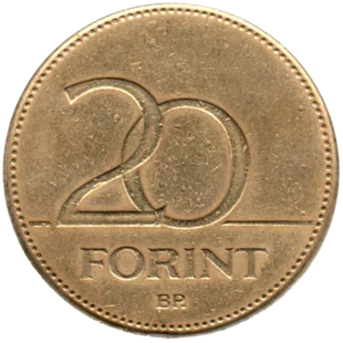 Preview 20 Forint, 1994 reverse