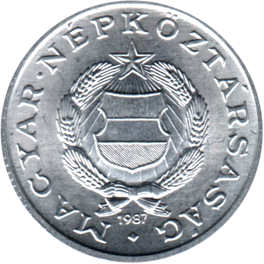 1 Forint, 1987 Obverse