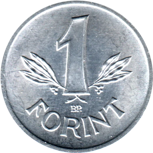 1 Forint, 1987 Reverse
