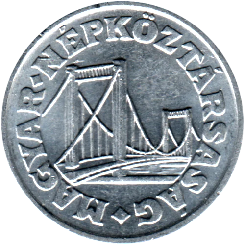 50 fillér, 1983 Obverse