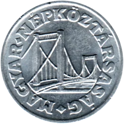 Preview 50 fillér, 1983 obverse